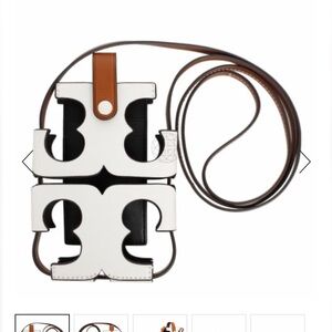 Tory Burch Cutout Logo Phone Crossbody
